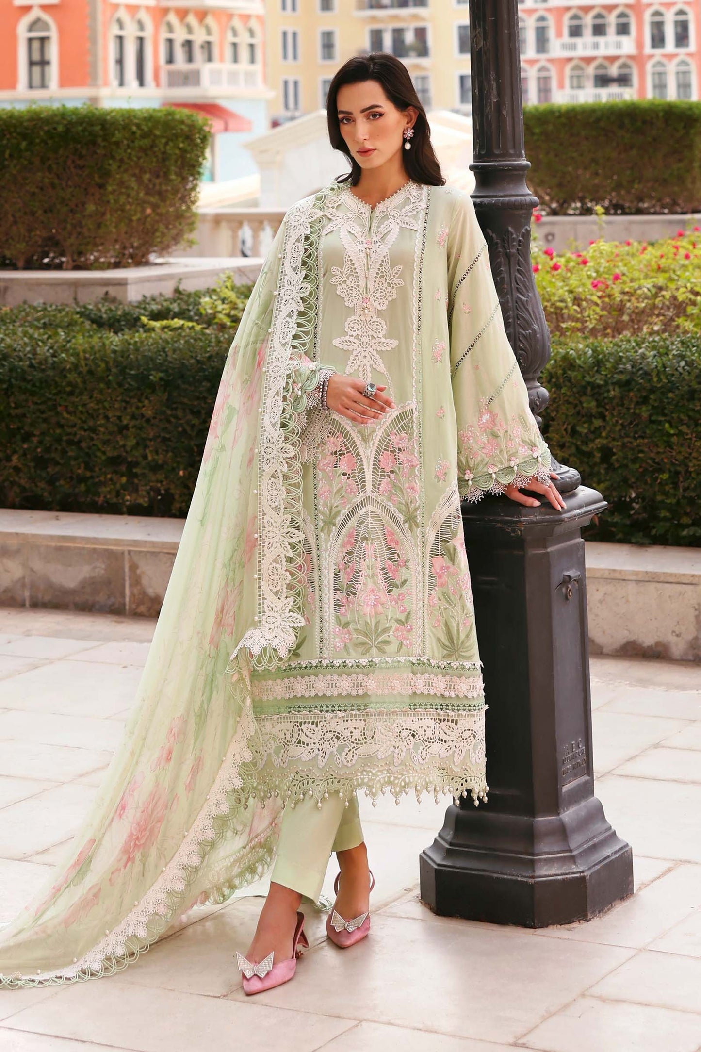 D-2611-A | Maria B | Luxury Lawn Eid Edit Collection Unstitched 2026