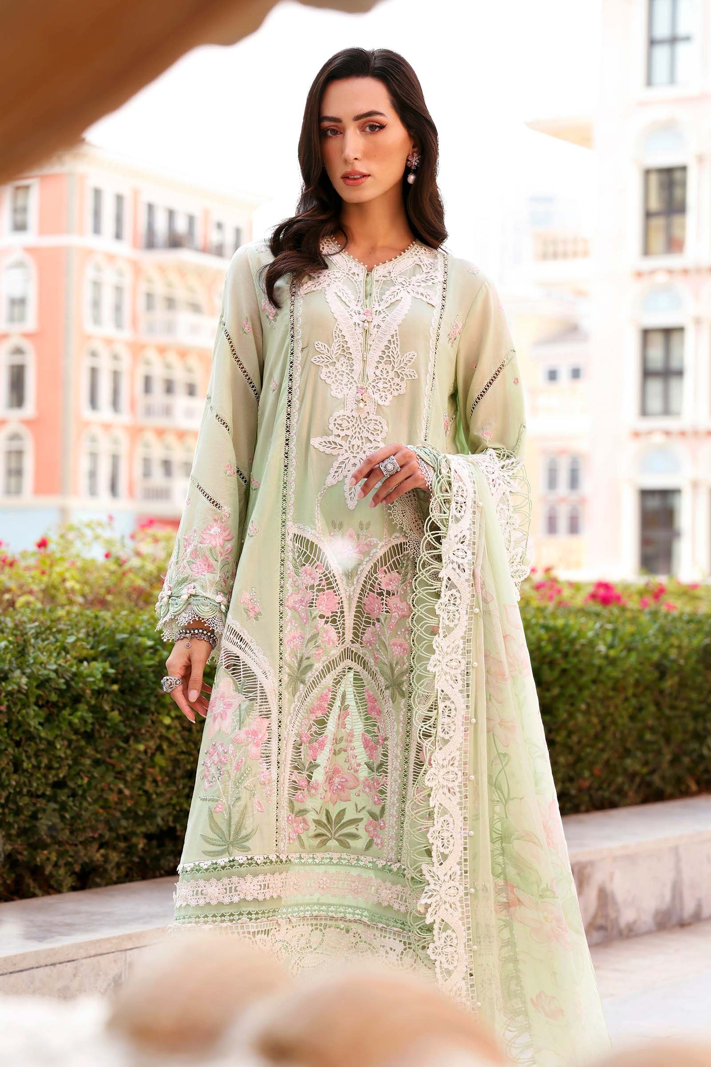 D-2611-A | Maria B | Luxury Lawn Eid Edit Collection Unstitched 2026