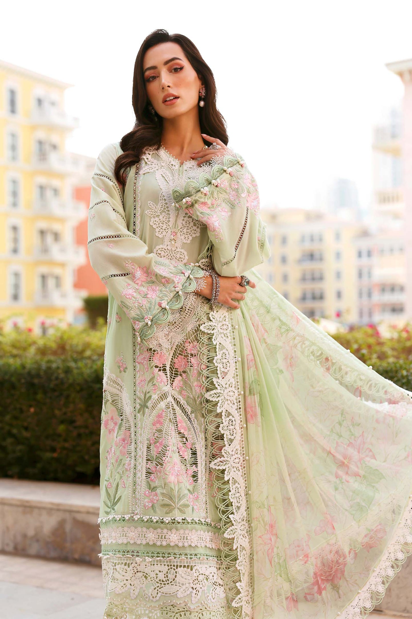 D-2611-A | Maria B | Luxury Lawn Eid Edit Collection Unstitched 2026