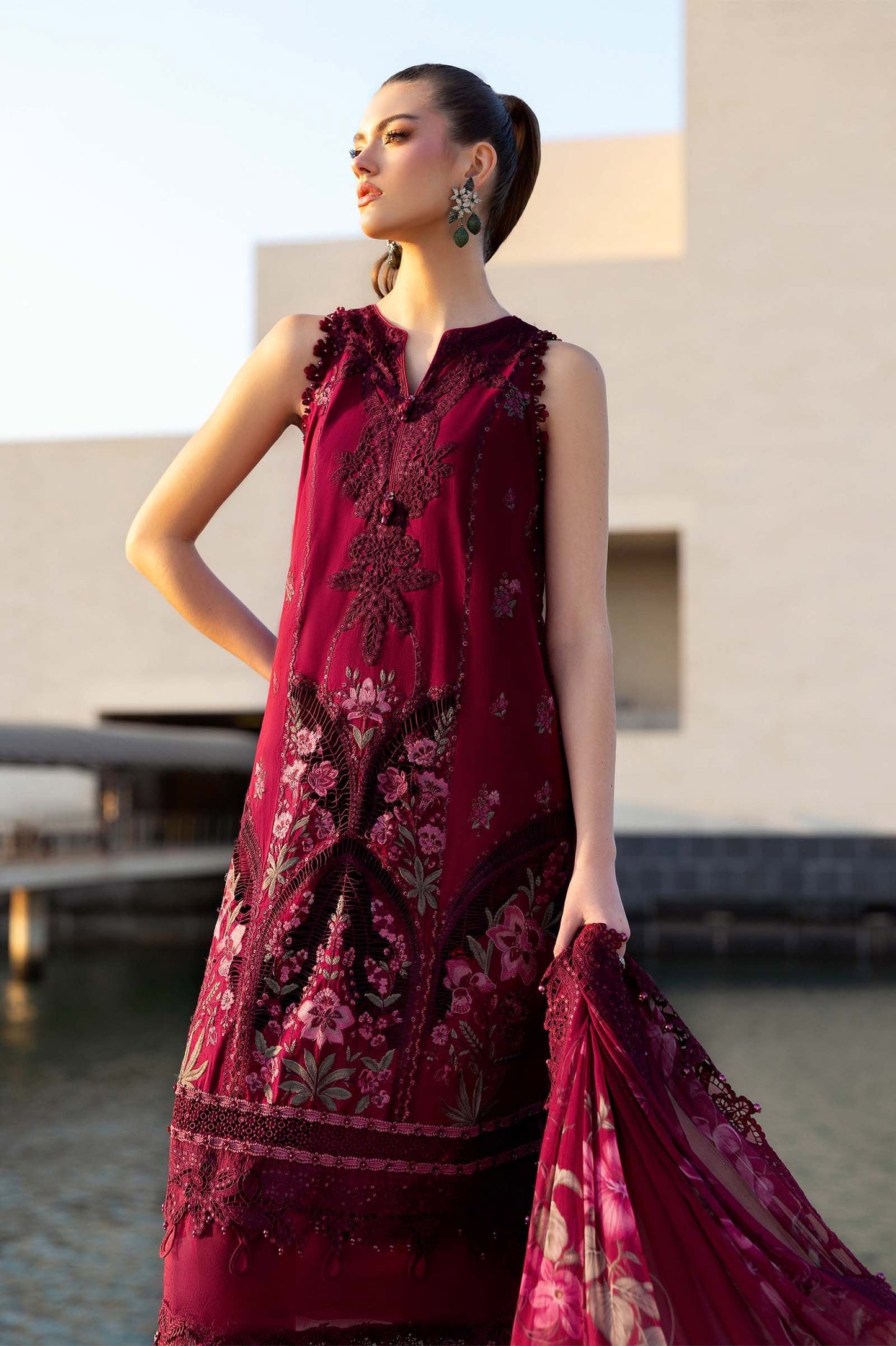 D-2611-B | Maria B | Luxury Lawn Eid Edit Collection Unstitched 2026