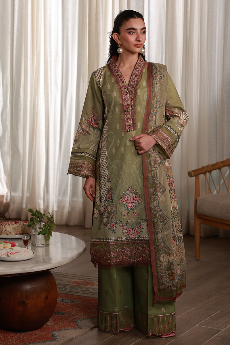 Alma - D12 | Gulaal | Delia Lawn Unstitched Collection 2026