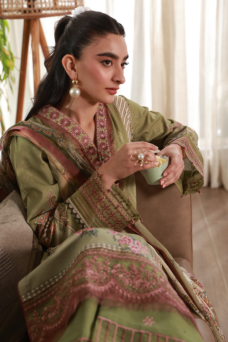 Alma - D12 | Gulaal | Delia Lawn Unstitched Collection 2026