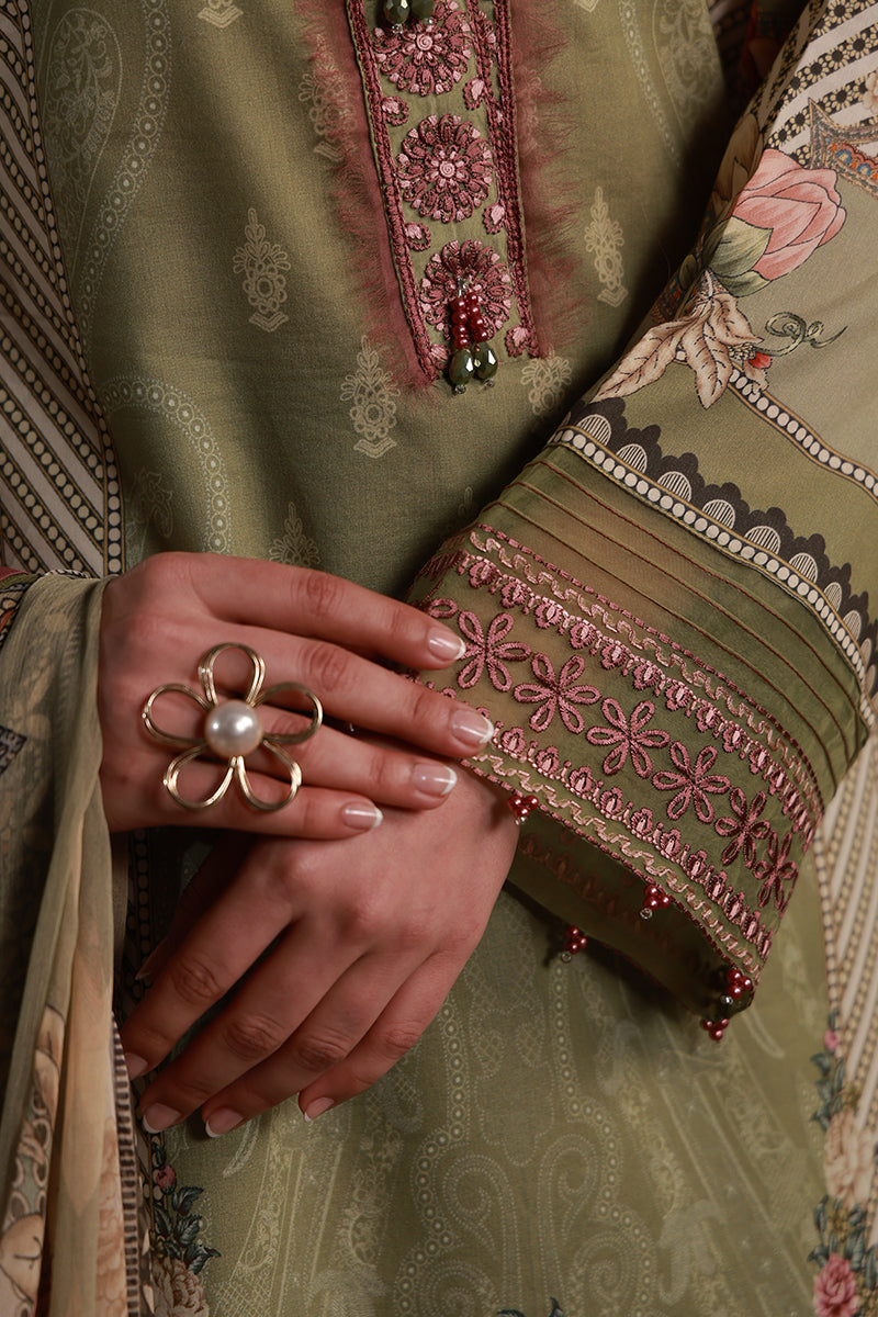 Alma - D12 | Gulaal | Delia Lawn Unstitched Collection 2026