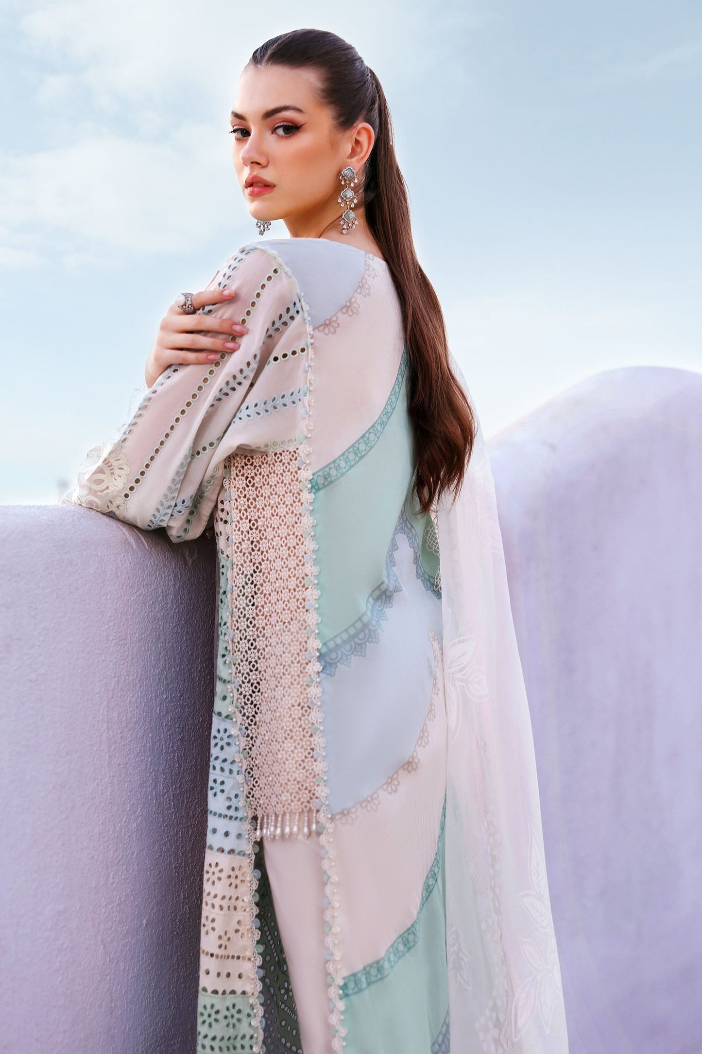 D-2612-A | Maria B | Luxury Lawn Eid Edit Collection Unstitched 2026