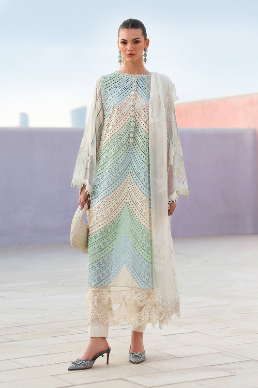 D-2612-A | Maria B | Luxury Lawn Eid Edit Collection Unstitched 2026