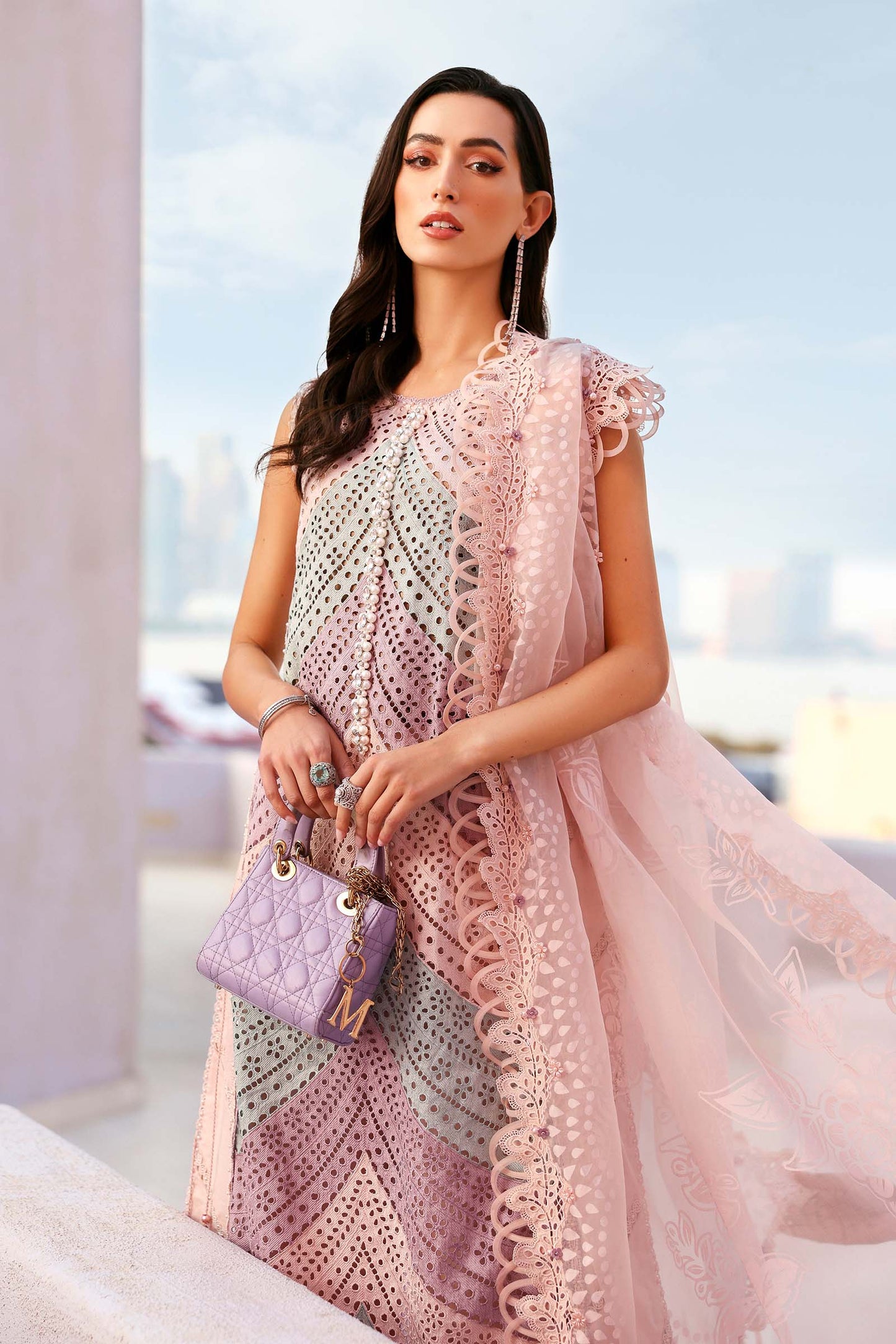 D-2612-B | Maria B | Luxury Lawn Eid Edit Collection Unstitched 2026