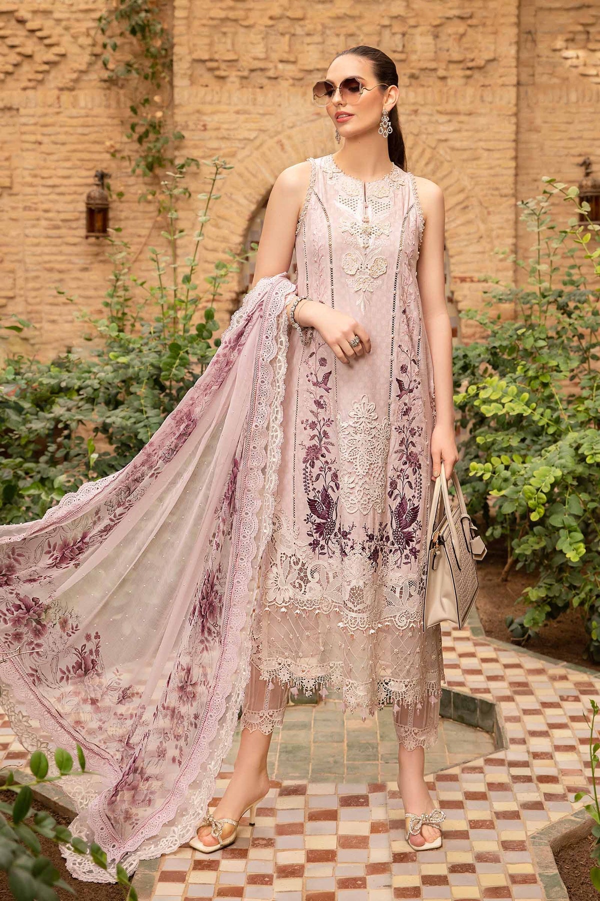 D-2414-A | Maria B | Voyage A Luxe X Tunisia Luxury Lawn 2024