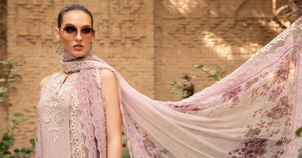 D-2414-A | Maria B | Voyage A Luxe X Tunisia Luxury Lawn 2024