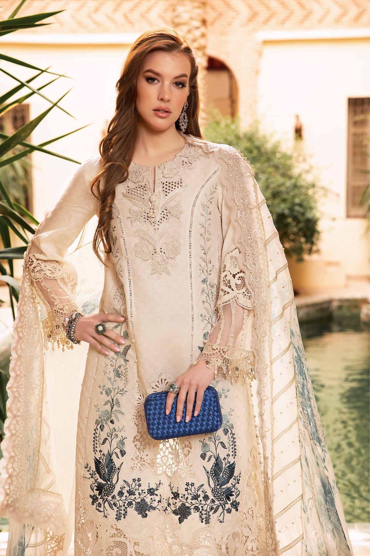 D-2414-B | Maria B | Voyage A Luxe X Tunisia Luxury Lawn 2024