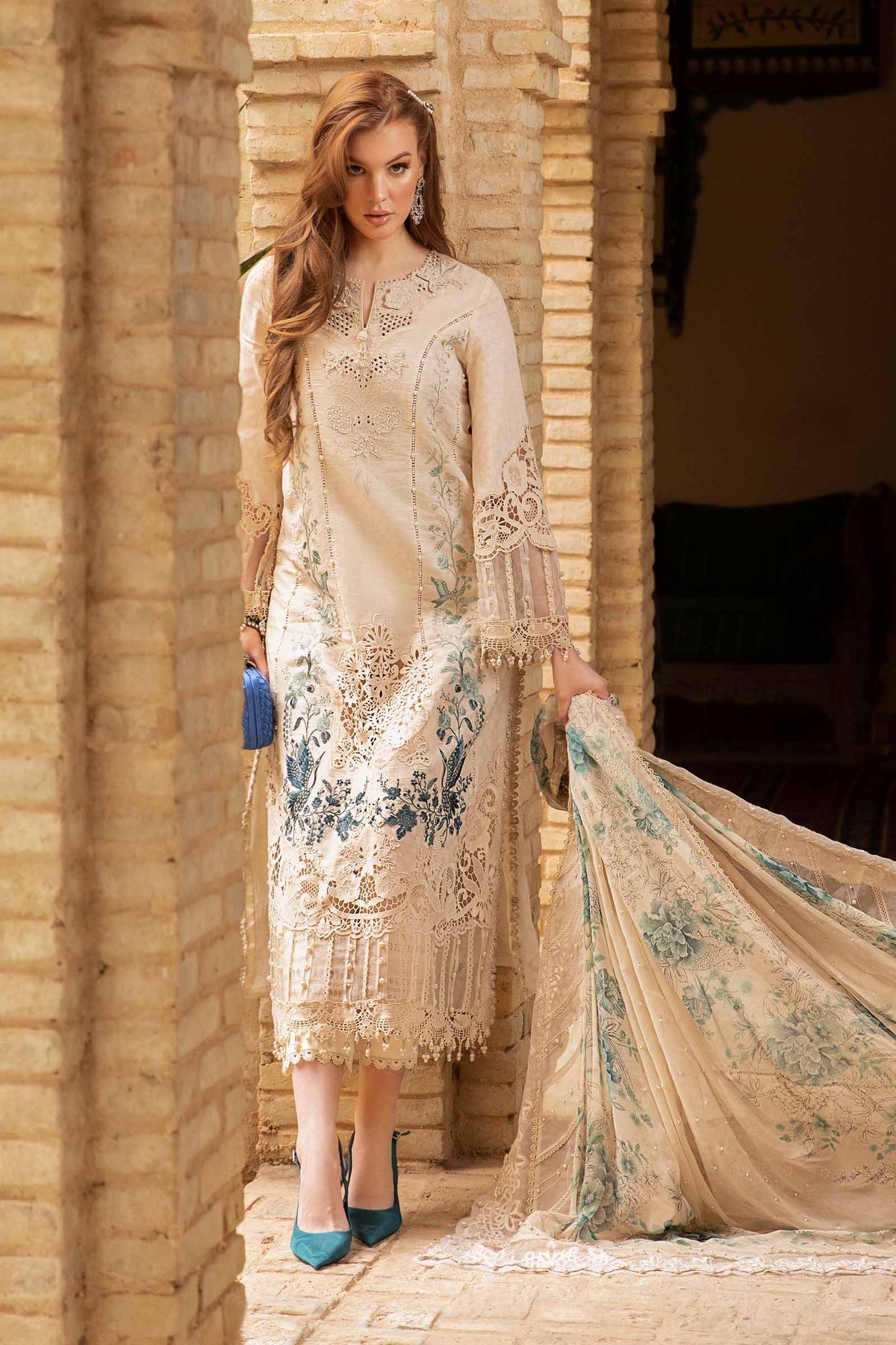 D-2414-B | Maria B | Voyage A Luxe X Tunisia Luxury Lawn 2024