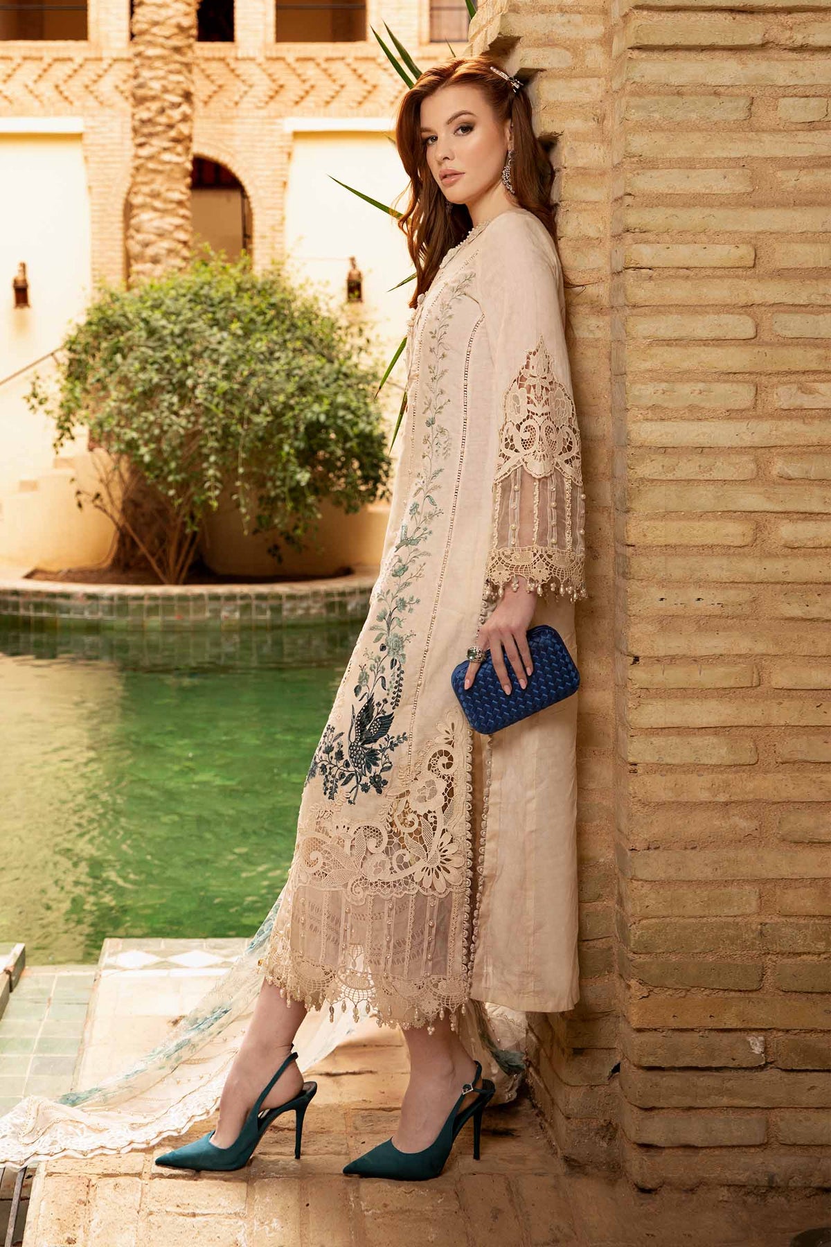 D-2414-B | Maria B | Voyage A Luxe X Tunisia Luxury Lawn 2024