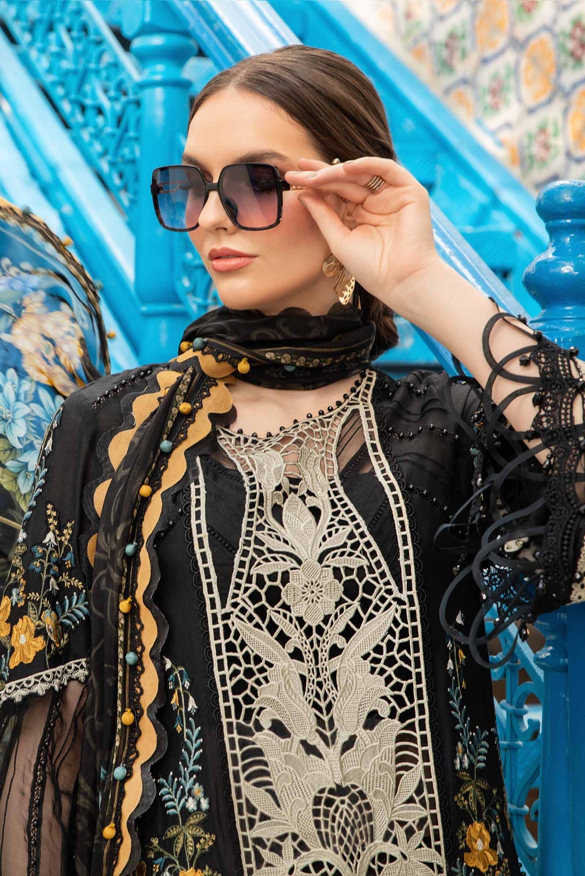 D-2415-B | Maria B | Voyage A Luxe X Tunisia Luxury Lawn 2024
