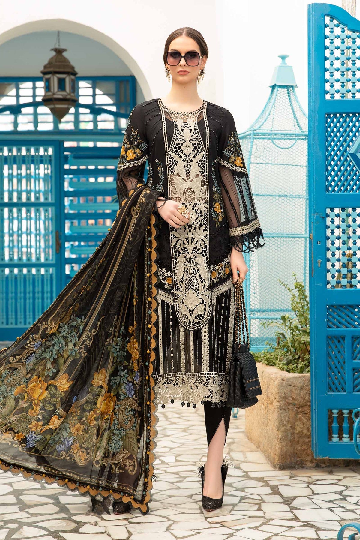 D-2415-B | Maria B | Voyage A Luxe X Tunisia Luxury Lawn 2024