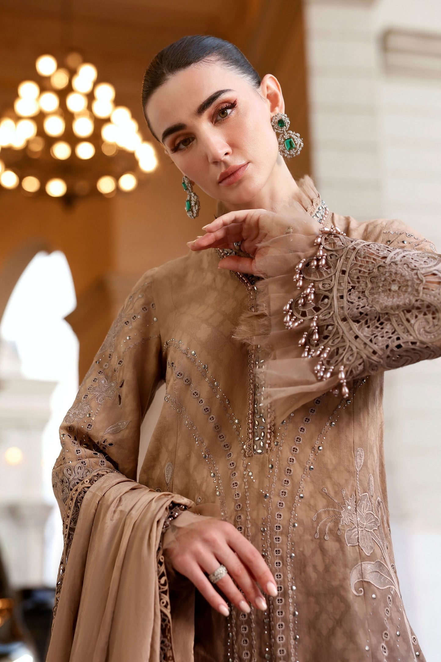 D-2601-A | Maria B | Luxury Lawn Eid Edit Collection Unstitched 2026