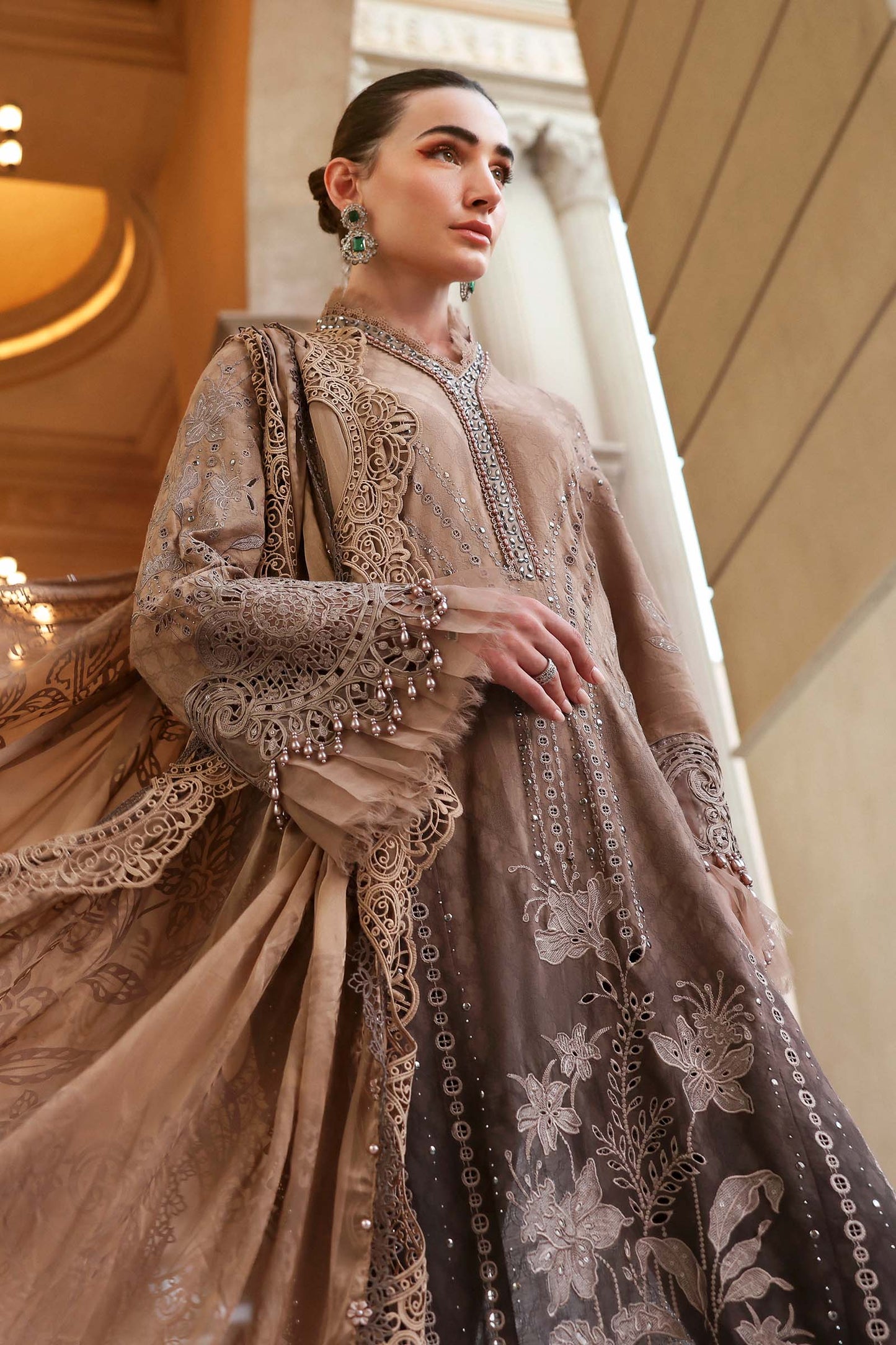 D-2601-A | Maria B | Luxury Lawn Eid Edit Collection Unstitched 2026