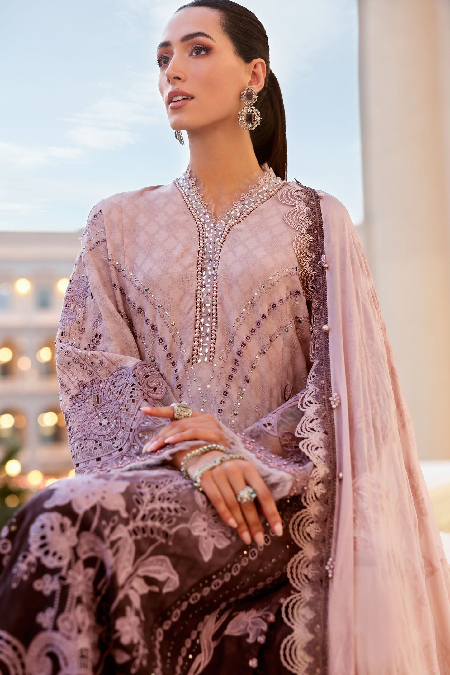 D-2601-B | Maria B | Luxury Lawn Eid Edit Collection Unstitched 2026