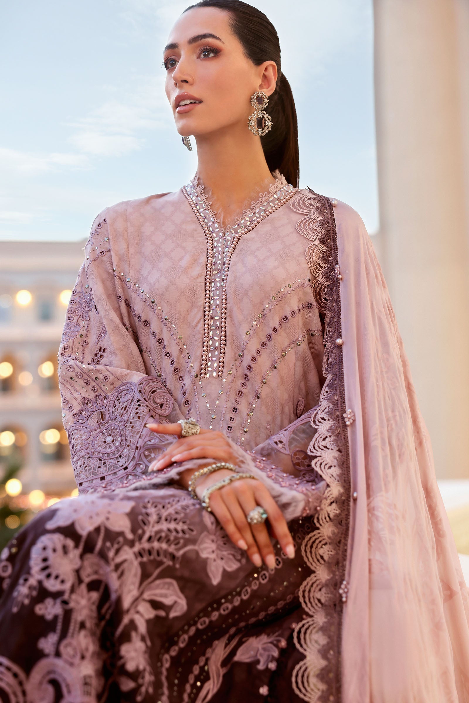 D-2601-B | Maria B | Luxury Lawn Eid Edit Collection Unstitched 2026