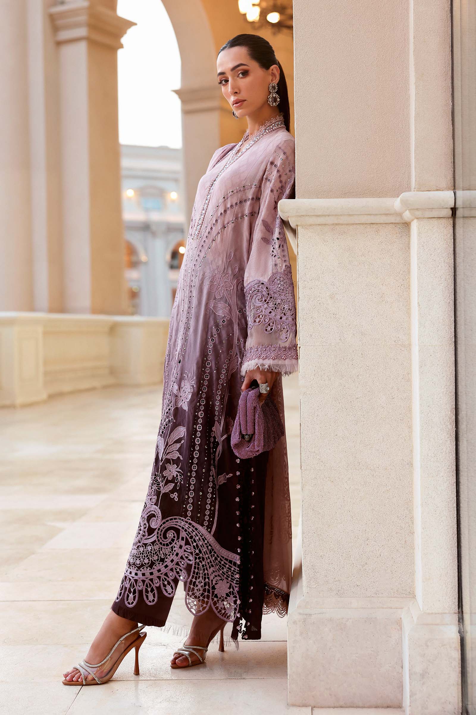D-2601-B | Maria B | Luxury Lawn Eid Edit Collection Unstitched 2026