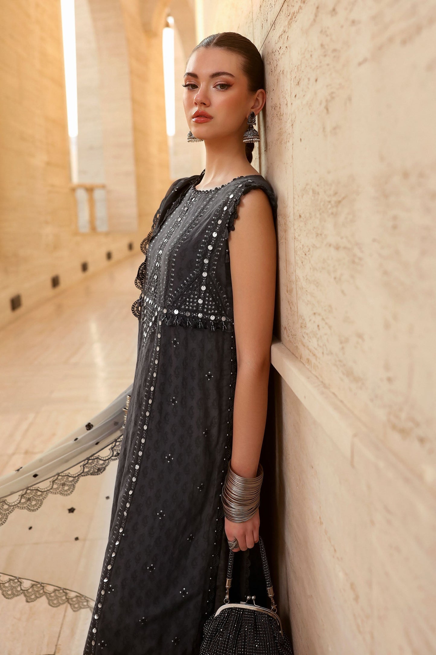 D-2602-B | Maria B | Luxury Lawn Eid Edit Collection Unstitched 2026