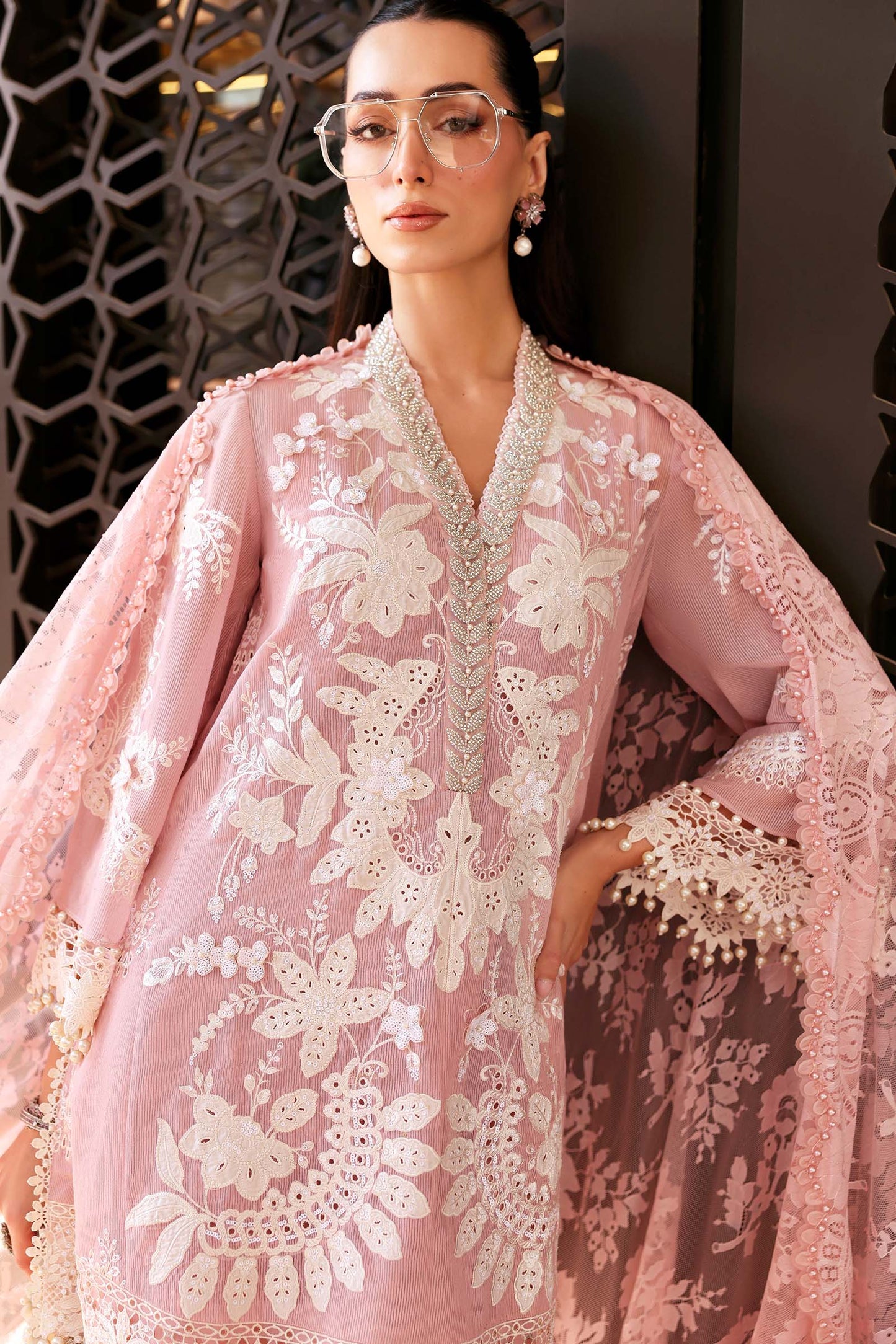 D-2603-A | Maria B | Luxury Lawn Eid Edit Collection Unstitched 2026