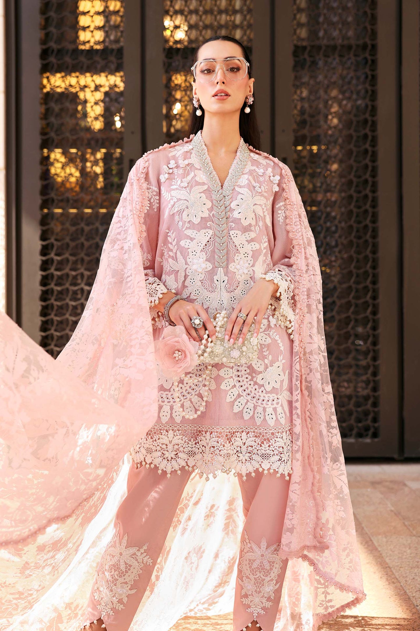 D-2603-A | Maria B | Luxury Lawn Eid Edit Collection Unstitched 2026