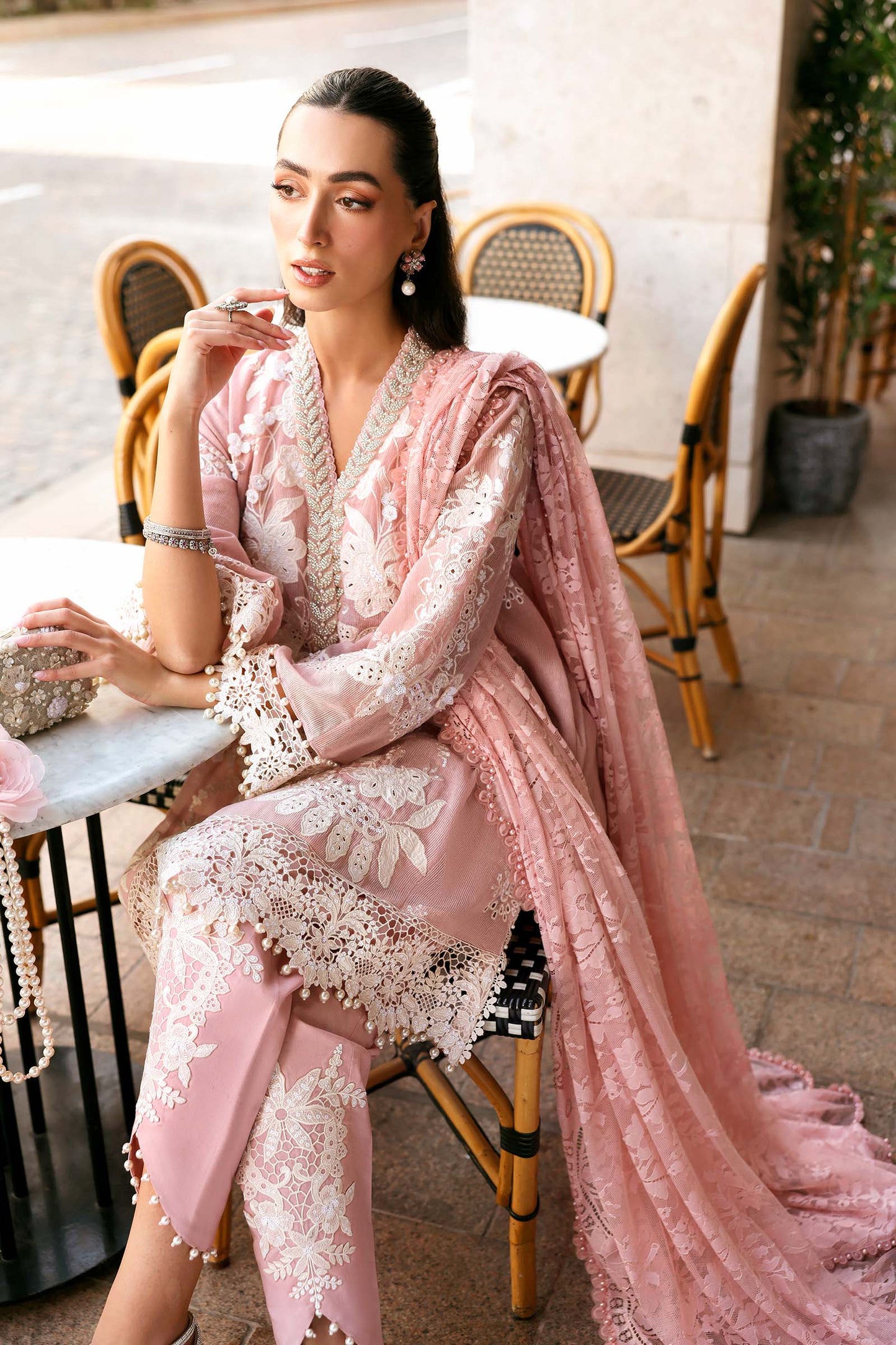 D-2603-A | Maria B | Luxury Lawn Eid Edit Collection Unstitched 2026