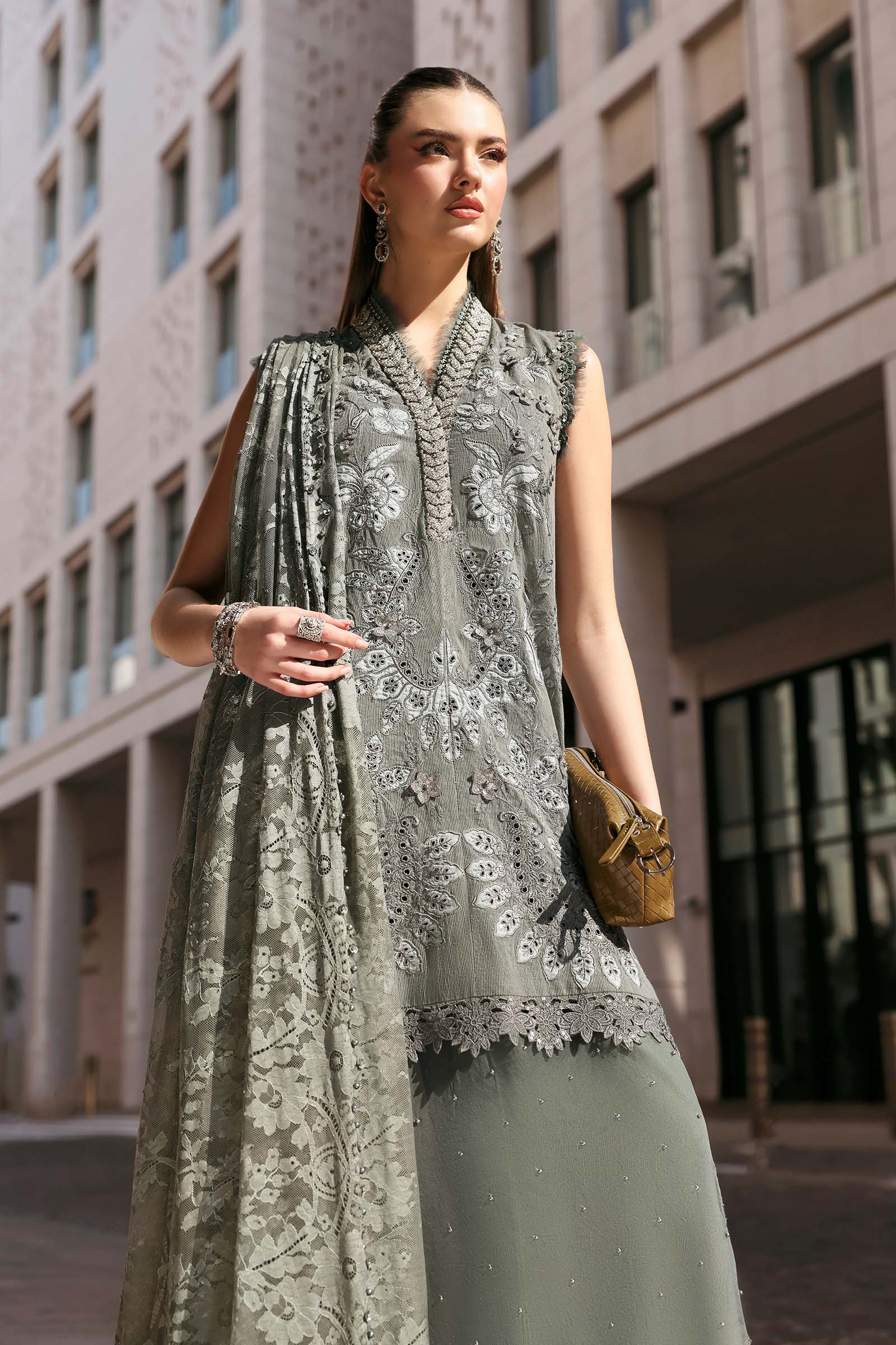 D-2603-B | Maria B | Luxury Lawn Eid Edit Collection Unstitched 2026