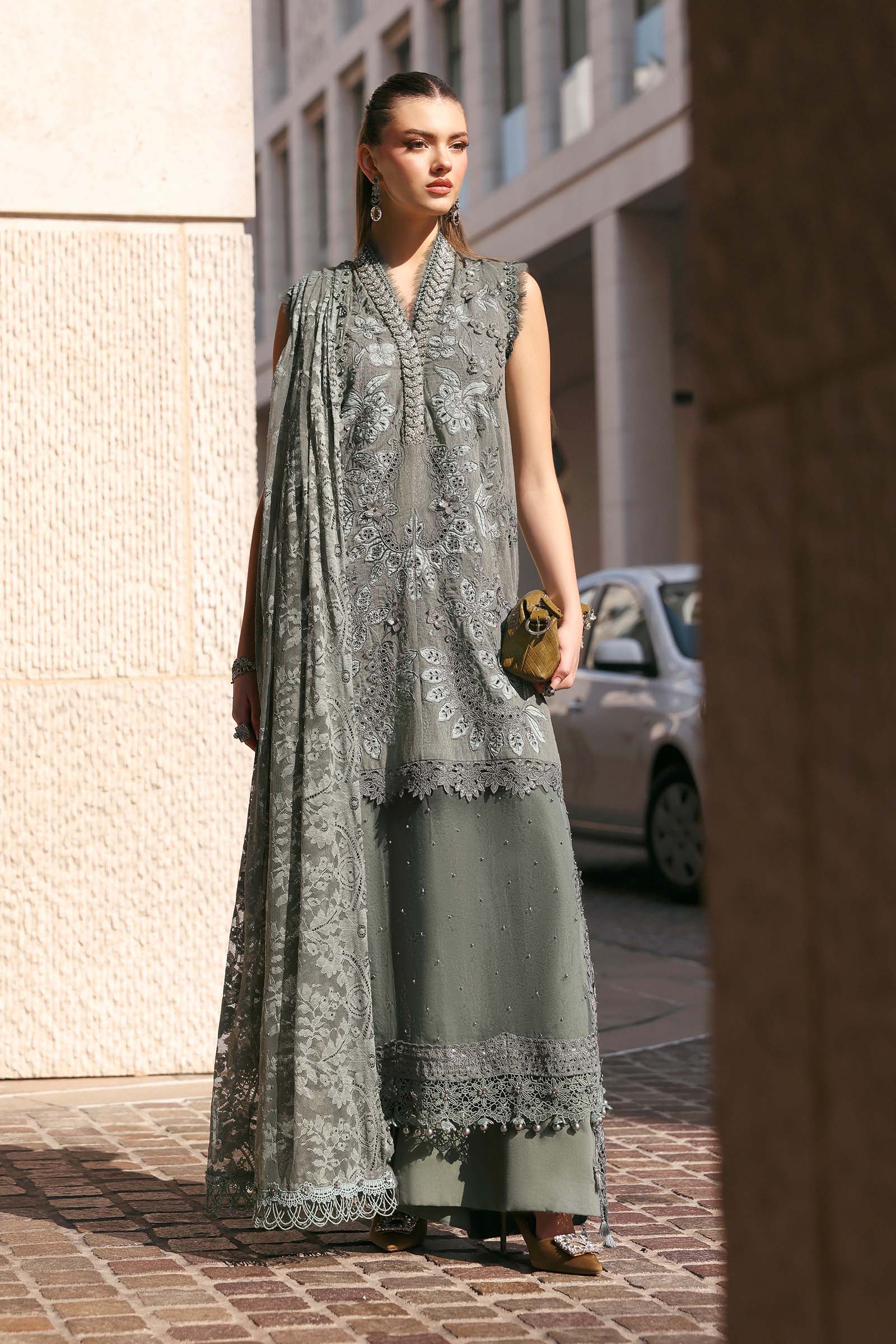 D-2603-B | Maria B | Luxury Lawn Eid Edit Collection Unstitched 2026