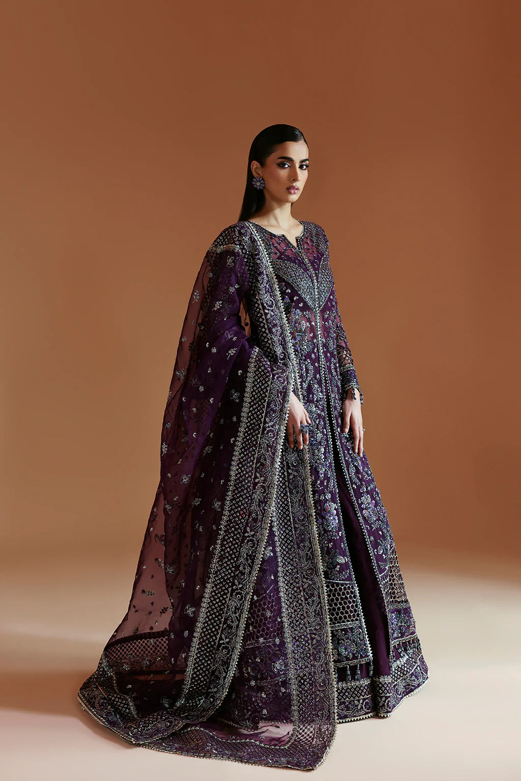 Emaan Adeel Celestique Wedding Formals | Design Amethyst  | Unstitched Collection 2025