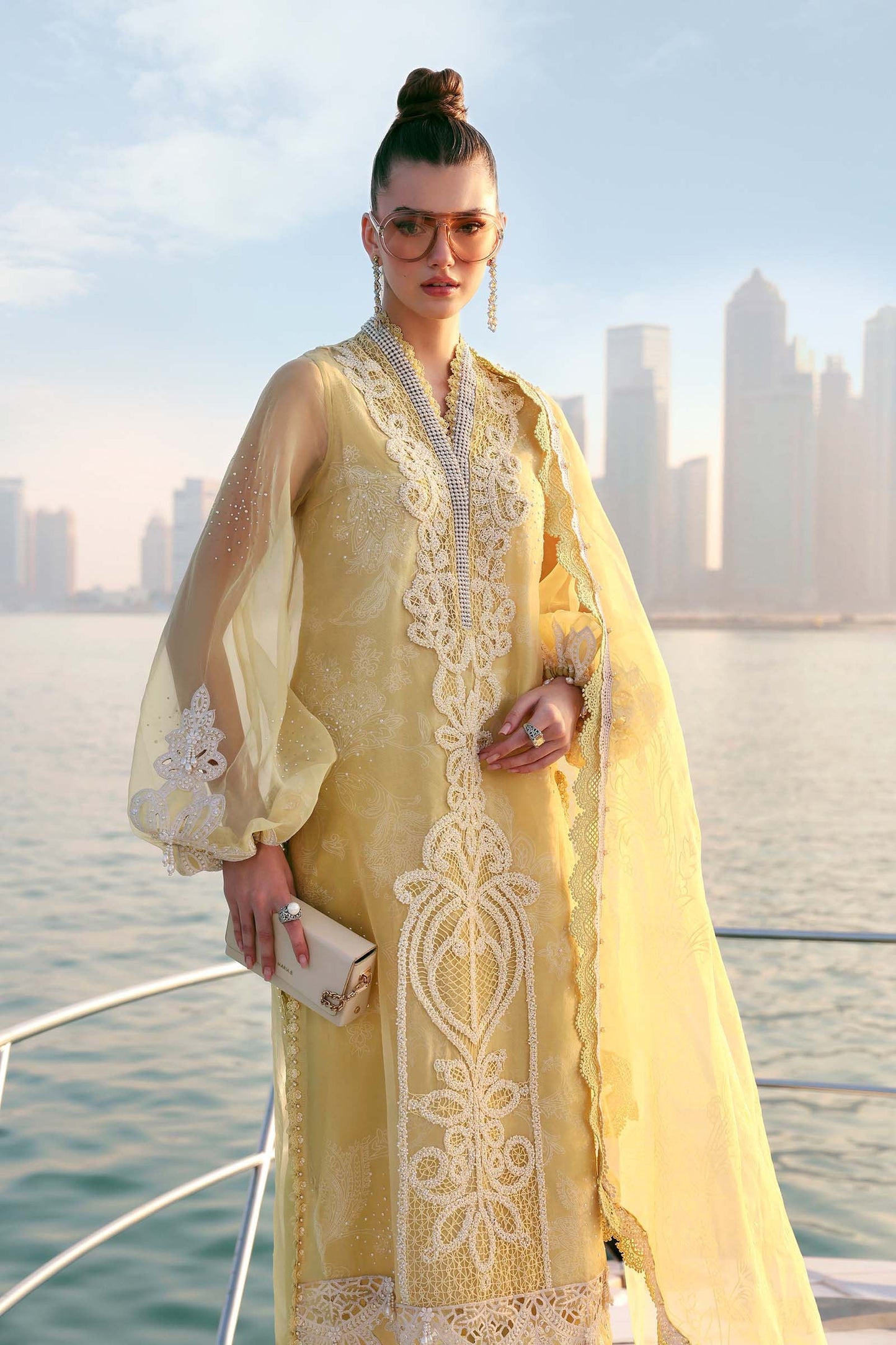 D-2604-A | Maria B | Luxury Lawn Eid Edit Collection Unstitched 2026
