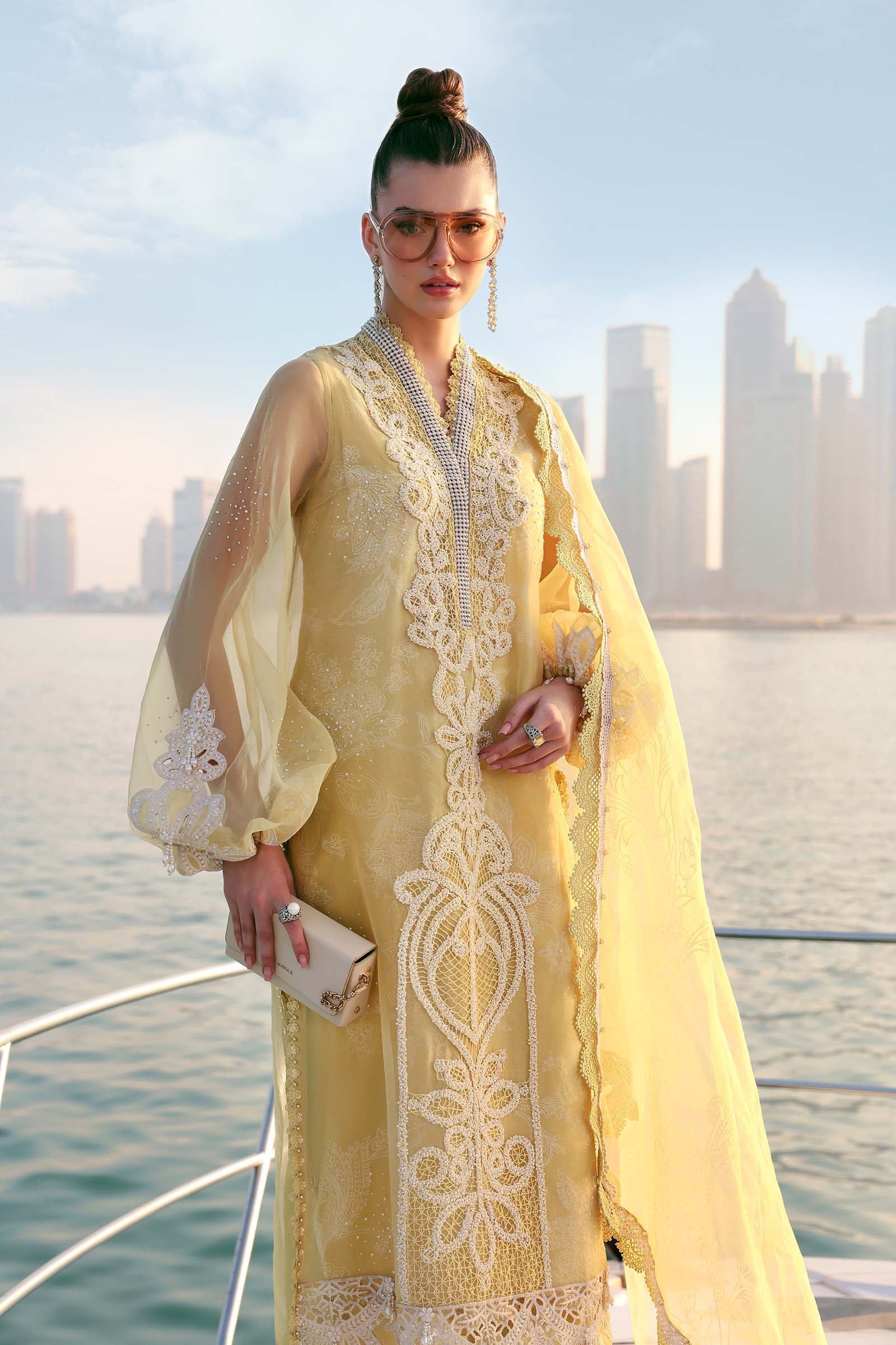 D-2604-A | Maria B | Luxury Lawn Eid Edit Collection Unstitched 2026