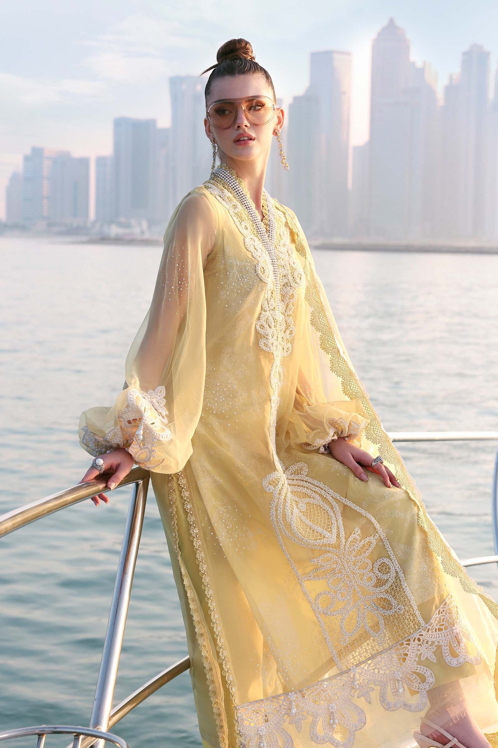D-2604-A | Maria B | Luxury Lawn Eid Edit Collection Unstitched 2026