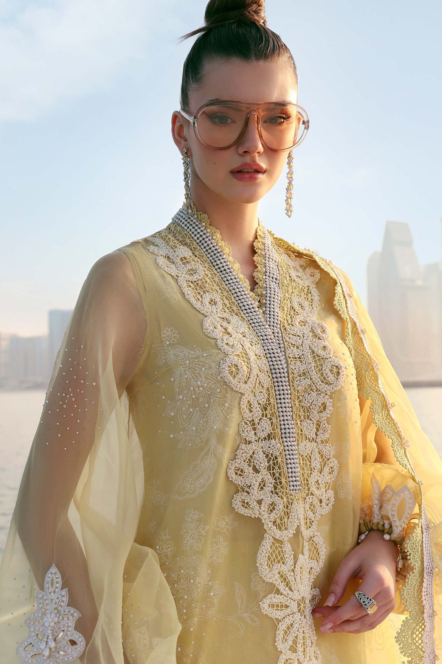 D-2604-A | Maria B | Luxury Lawn Eid Edit Collection Unstitched 2026