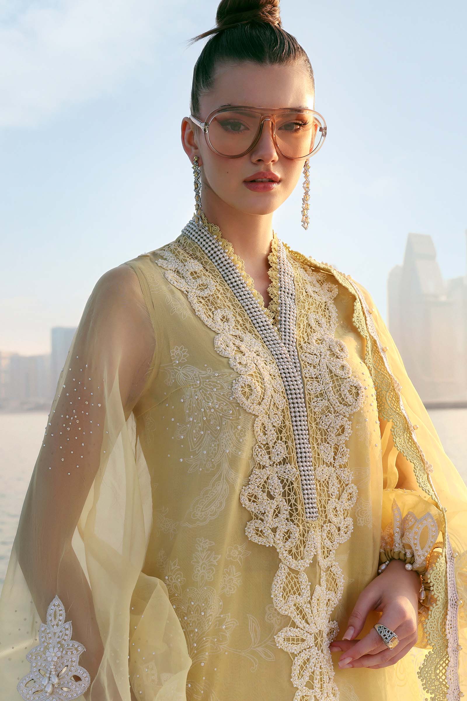 D-2604-A | Maria B | Luxury Lawn Eid Edit Collection Unstitched 2026