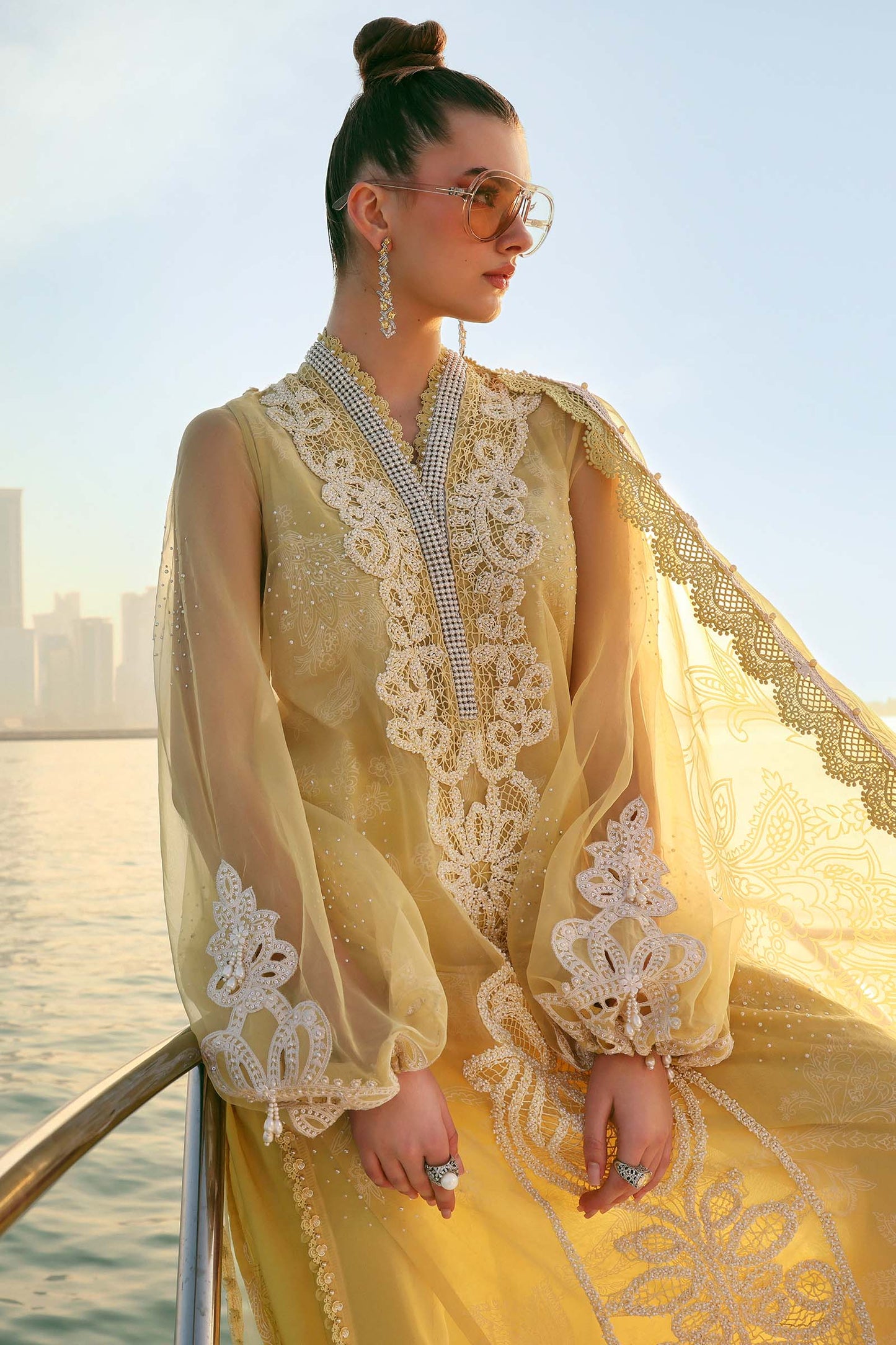 D-2604-A | Maria B | Luxury Lawn Eid Edit Collection Unstitched 2026