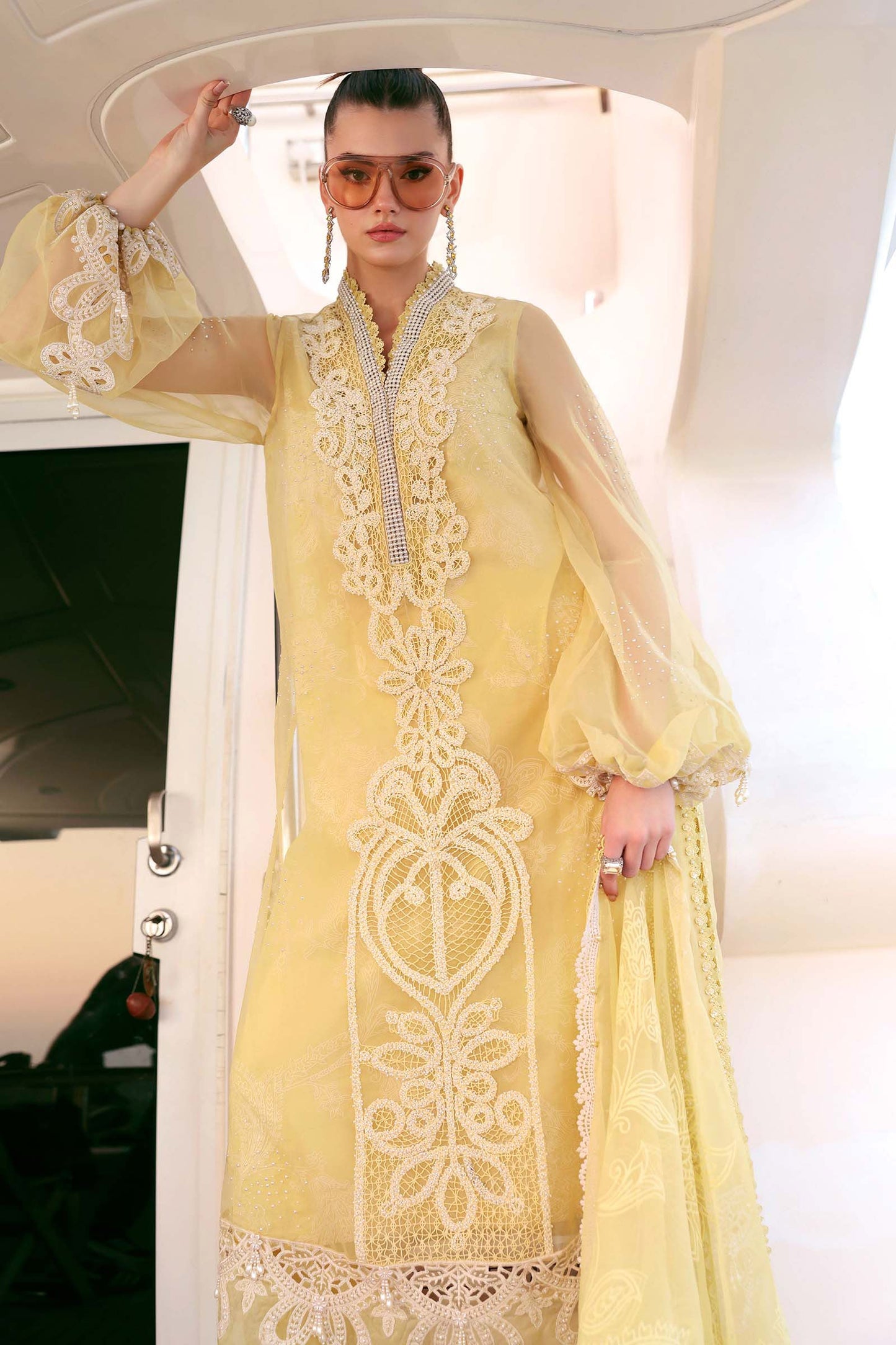 D-2604-A | Maria B | Luxury Lawn Eid Edit Collection Unstitched 2026