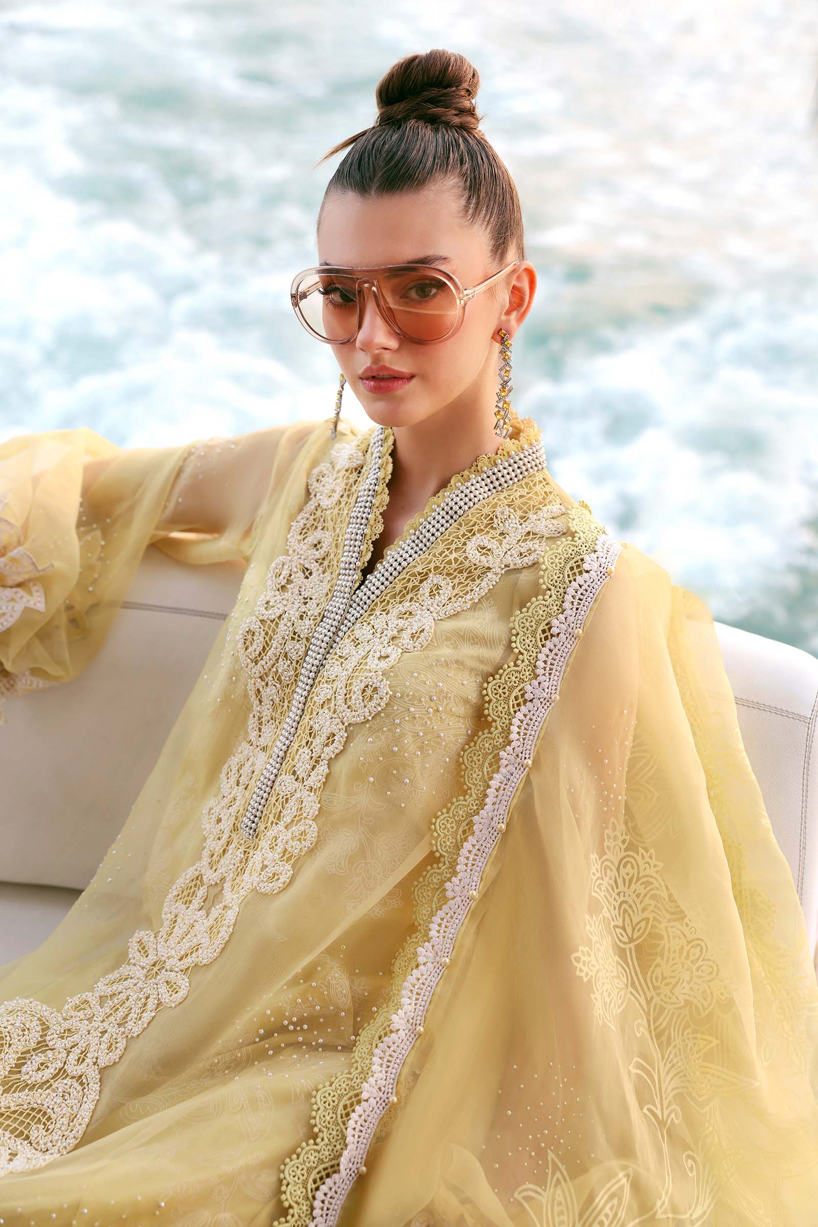 D-2604-A | Maria B | Luxury Lawn Eid Edit Collection Unstitched 2026