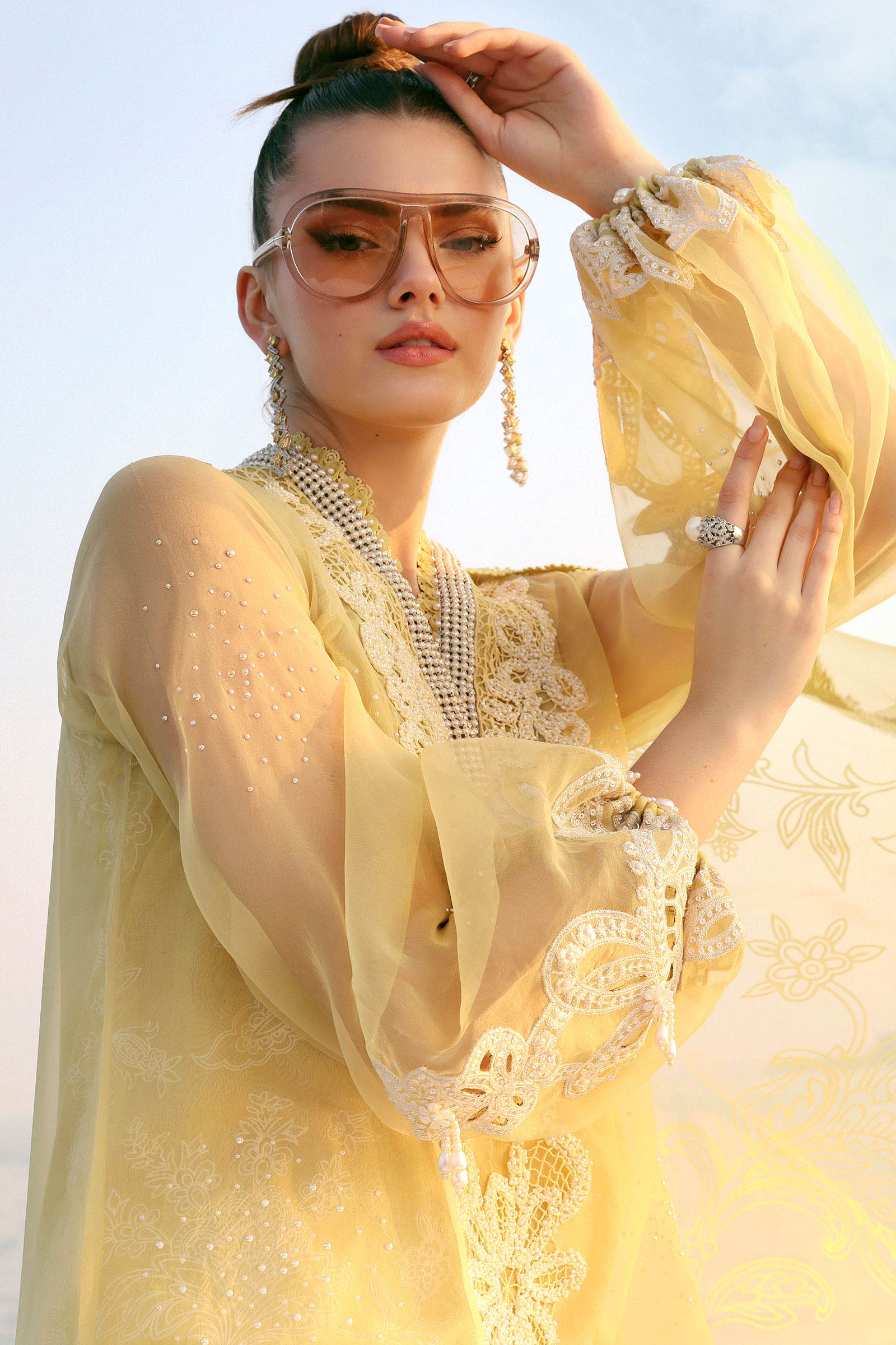 D-2604-A | Maria B | Luxury Lawn Eid Edit Collection Unstitched 2026