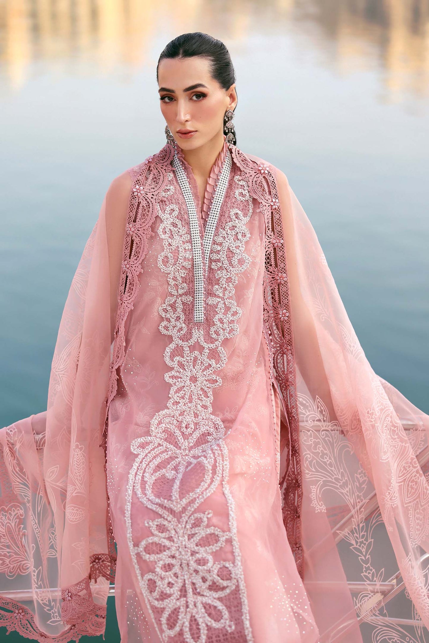 D-2604-B | Maria B | Luxury Lawn Eid Edit Collection Unstitched 2026