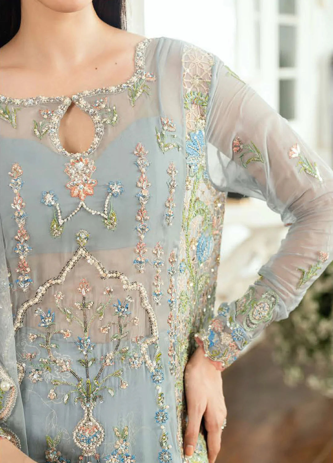 Jashn e Jahanara  | Mushq | Sham Shandaar Chiffon Collection 2025