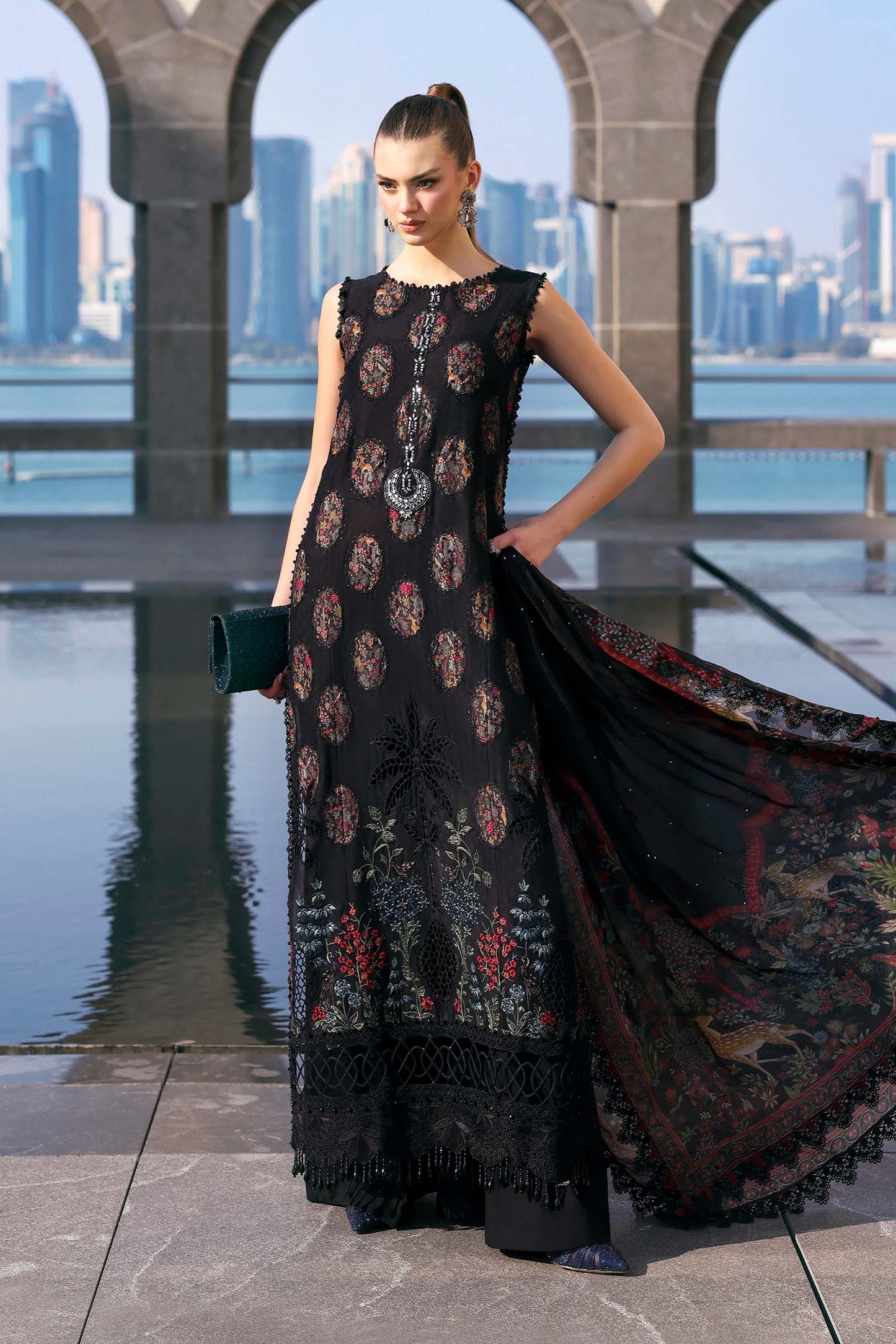 D-2605-B | Maria B | Luxury Lawn Eid Edit Collection Unstitched 2026