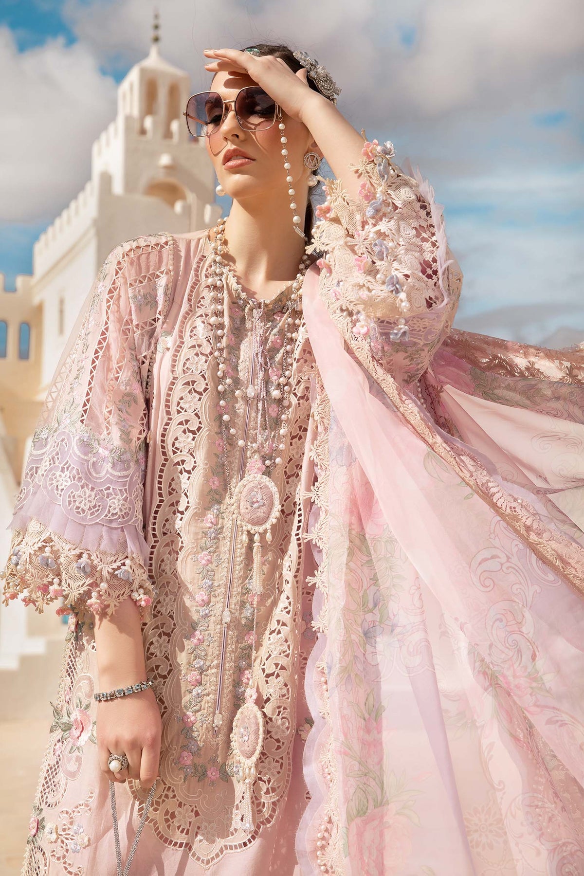 D-2406-A | Maria B | Voyage A Luxe X Tunisia Luxury Lawn 2024