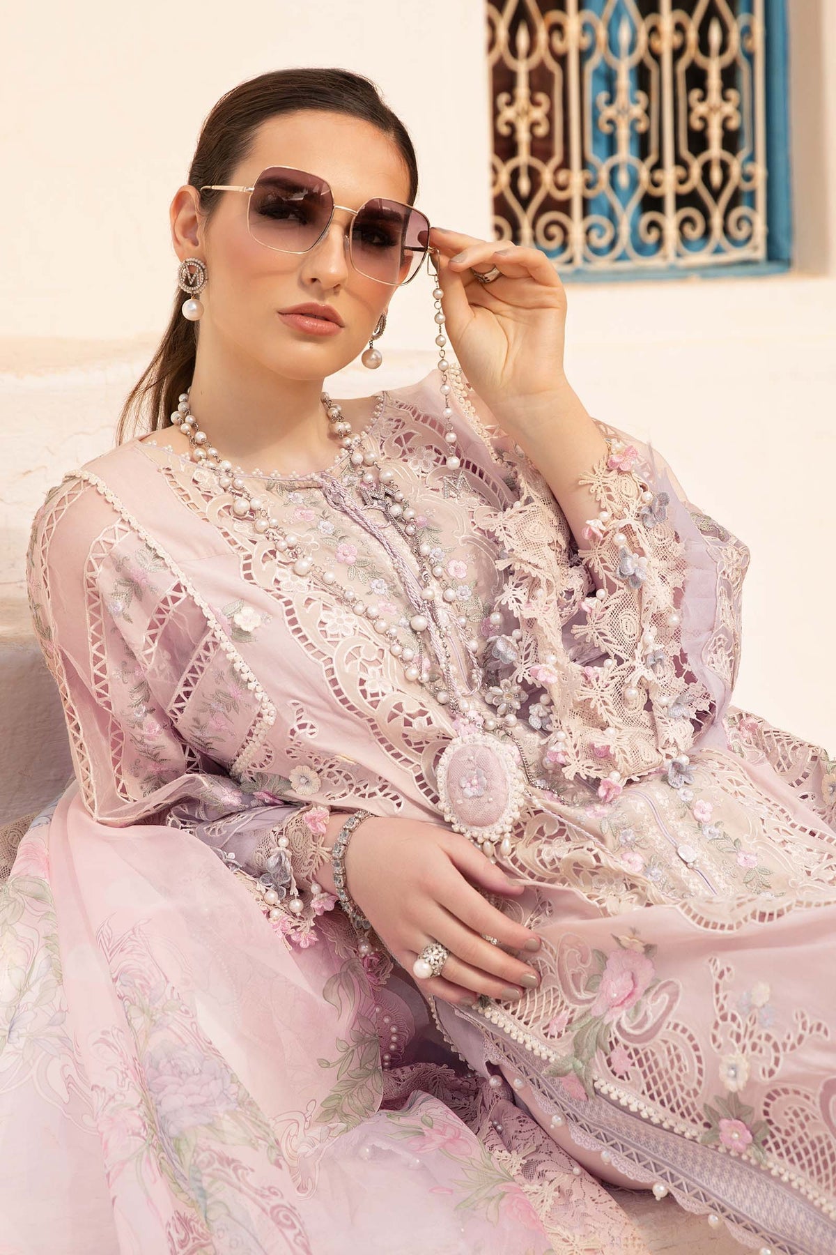 D-2406-A | Maria B | Voyage A Luxe X Tunisia Luxury Lawn 2024