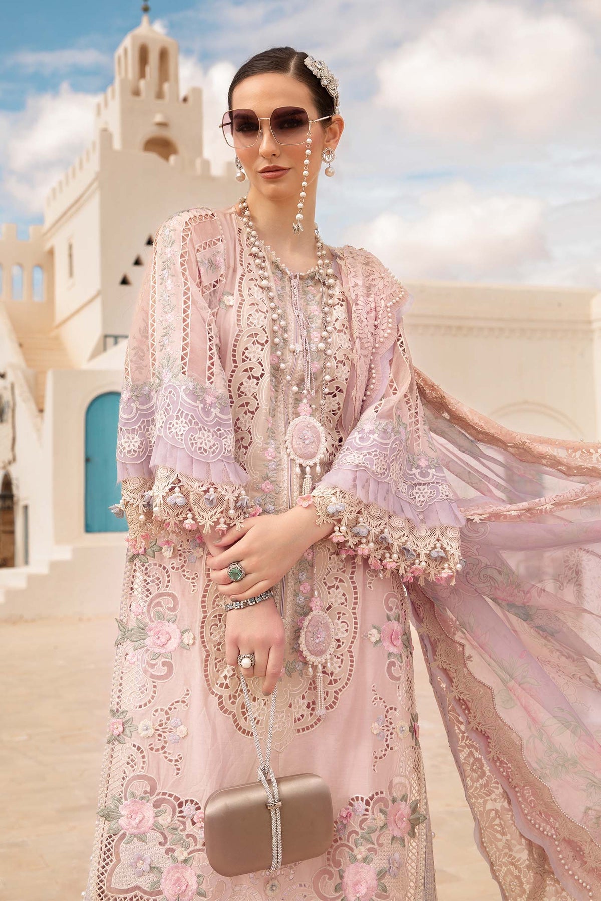 D-2406-A | Maria B | Voyage A Luxe X Tunisia Luxury Lawn 2024