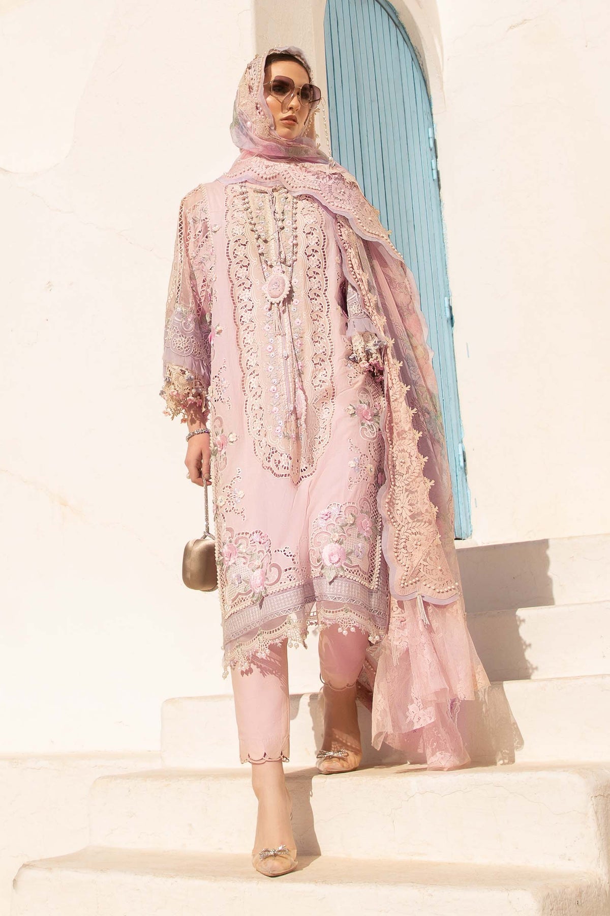 D-2406-A | Maria B | Voyage A Luxe X Tunisia Luxury Lawn 2024