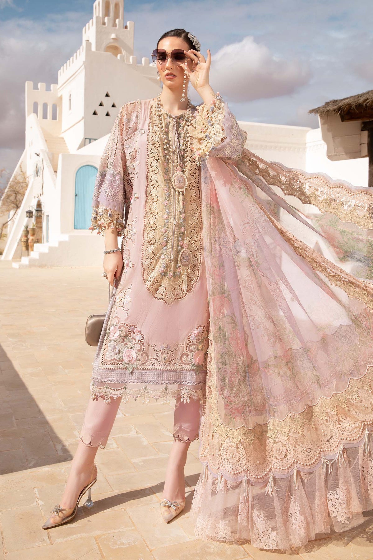 D-2406-A | Maria B | Voyage A Luxe X Tunisia Luxury Lawn 2024