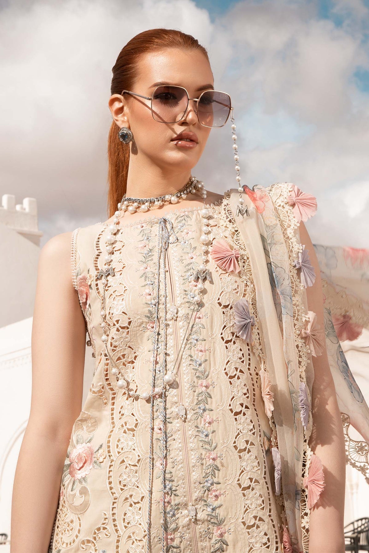 D-2406-B | Maria B | Voyage A Luxe X Tunisia Luxury Lawn 2024