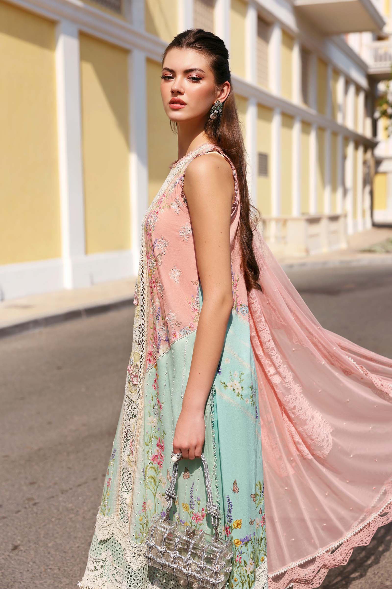 D-2606-A | Maria B | Luxury Lawn Eid Edit Collection Unstitched 2026