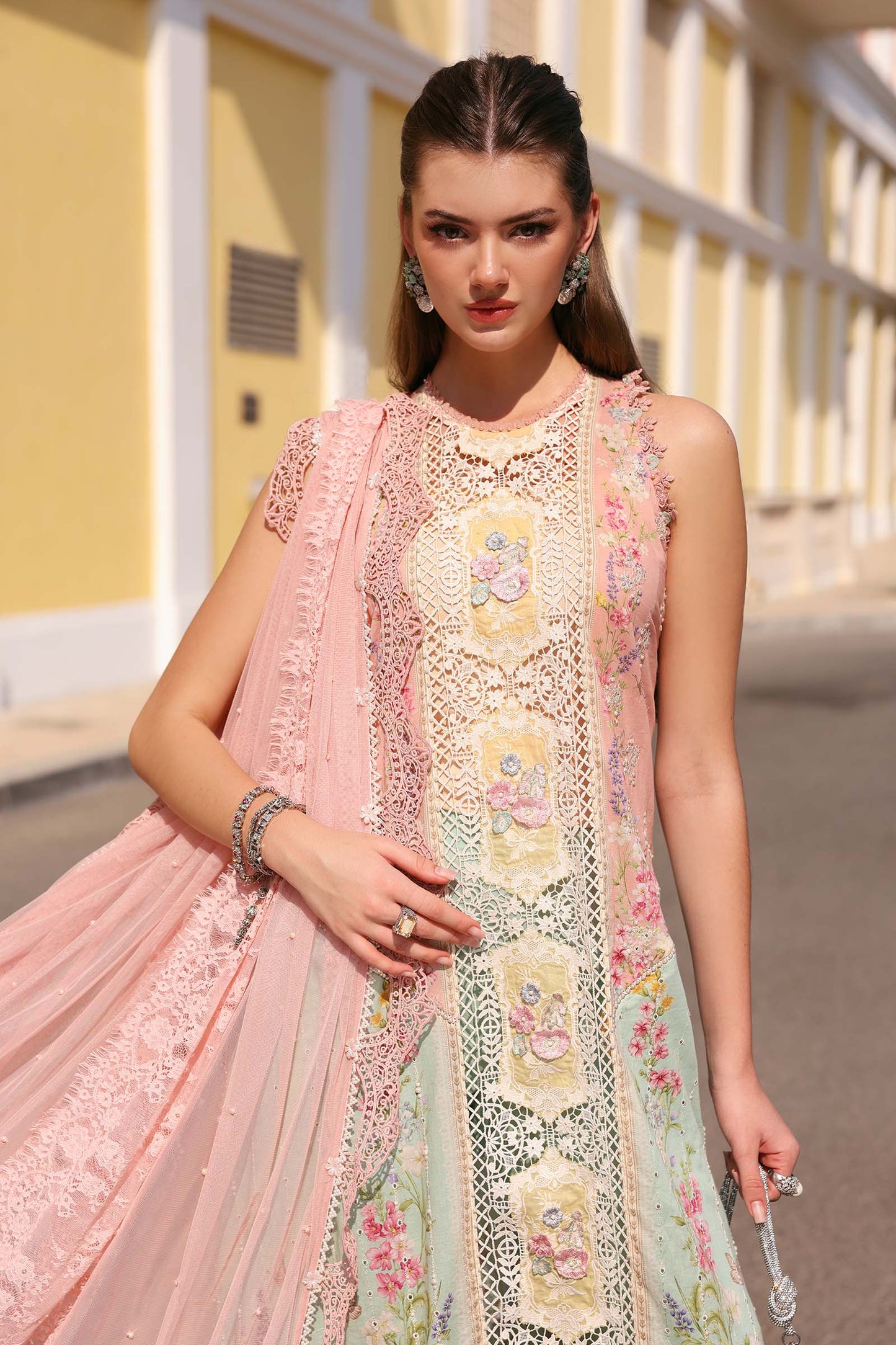 D-2606-A | Maria B | Luxury Lawn Eid Edit Collection Unstitched 2026
