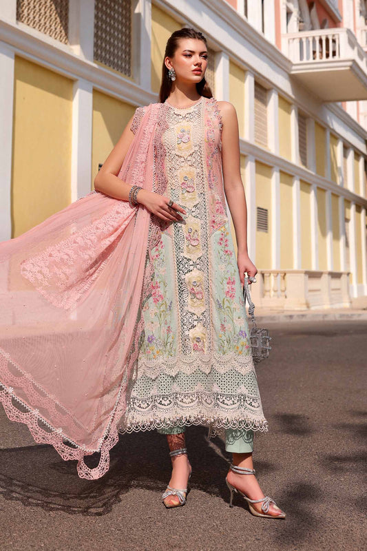 D-2606-A | Maria B | Luxury Lawn Eid Edit Collection Unstitched 2026